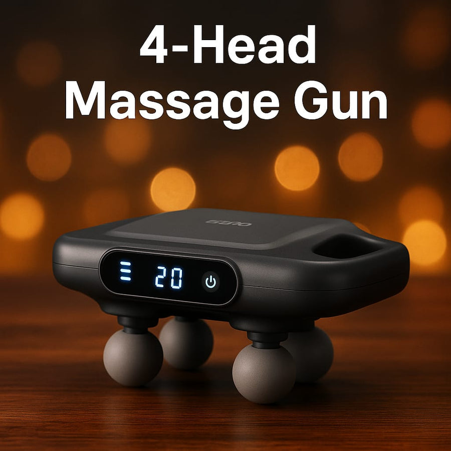 4 Heads Massager | Goodbye Muscle Pain | Relief Anytime, Anywhere