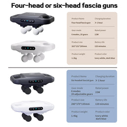 4 Heads Massager | Goodbye Muscle Pain | Relief Anytime, Anywhere