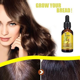 7 Day Ginger Hair Growth Oil - Free Delivery -