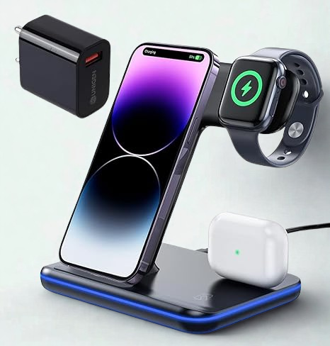 3-in-1 Wireless Charging Station