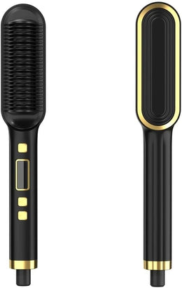 Hair Straight & Curly Comb Brush 5 Levels Heat